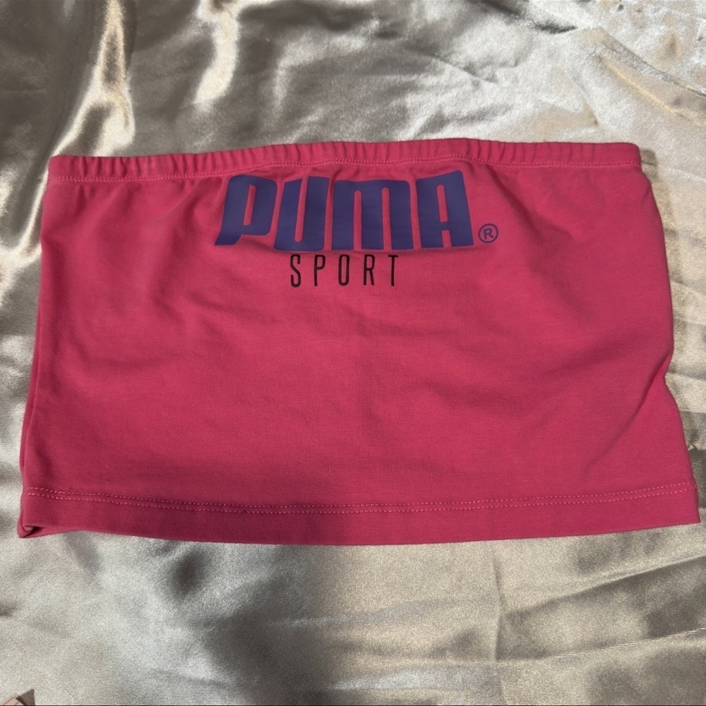 Puma Strapless Crop Top